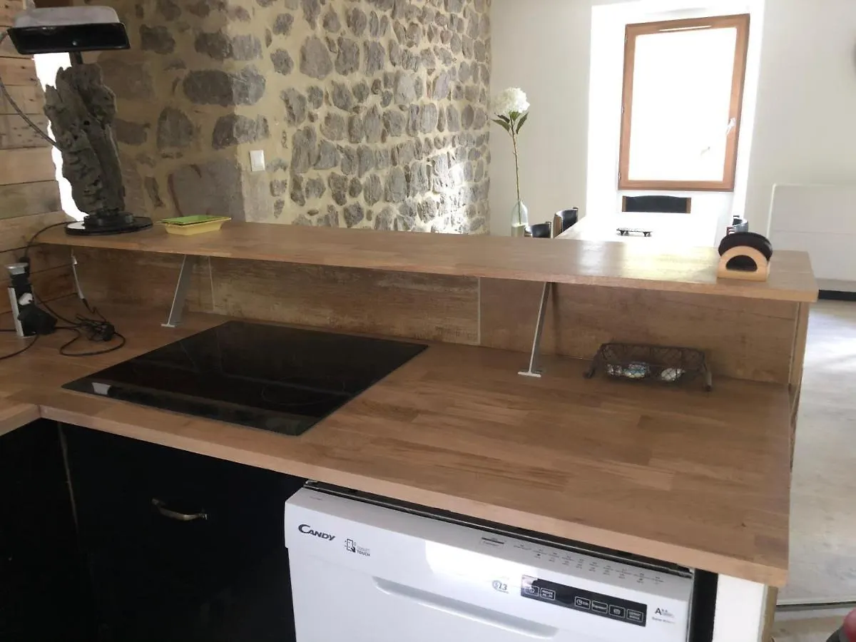펜션 Appartement 6 Personnes Valgorge 프랑스